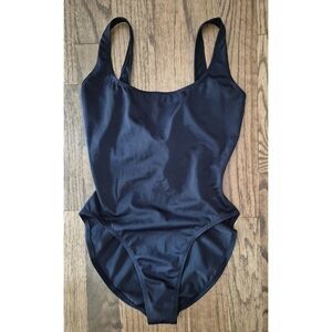 Norma Kamali Sexy Strappy Back One-piece Swimsuit Bathingsuit Women's Size Large